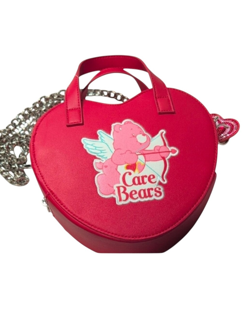 Care Bears Red Heart Crossbody Bag NWOT